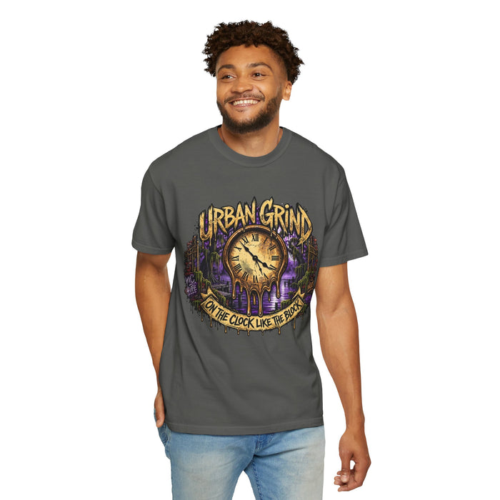 Urban Grind Graphic Tee — "On the Clock Like the Boss" Streetwear T-Shirt