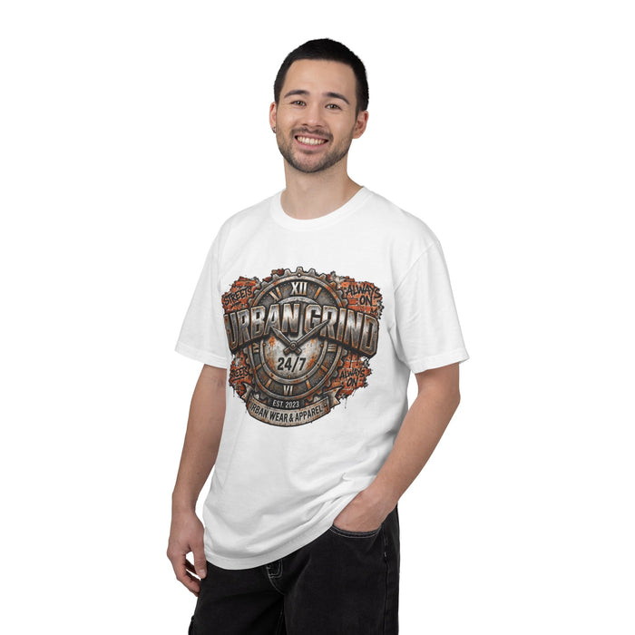Urban Grind 24/7 Graphic T-Shirt — Industrial Motorcycle Streetwear Tee