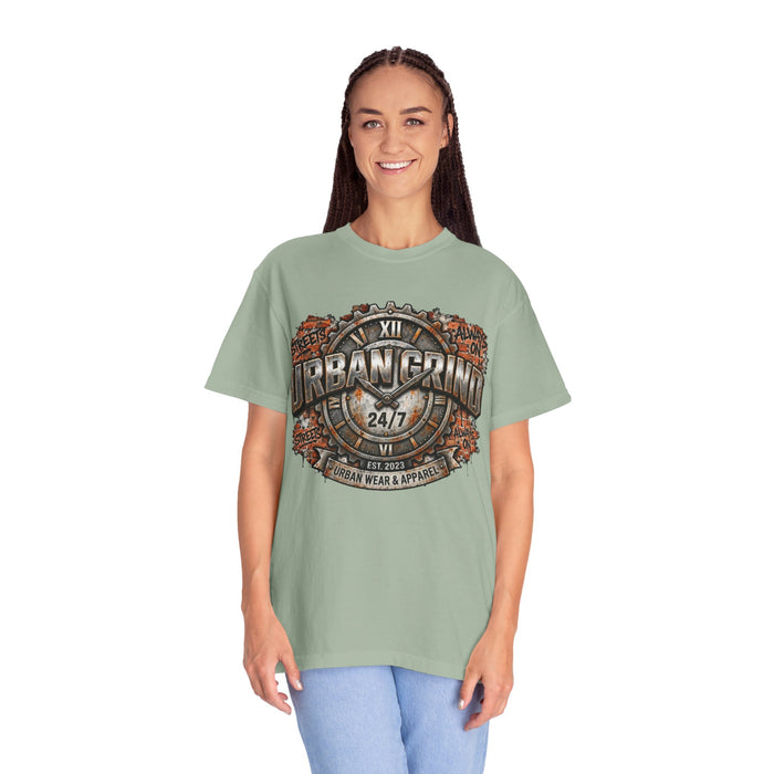Urban Grind 24/7 Graphic T-Shirt — Industrial Motorcycle Streetwear Tee