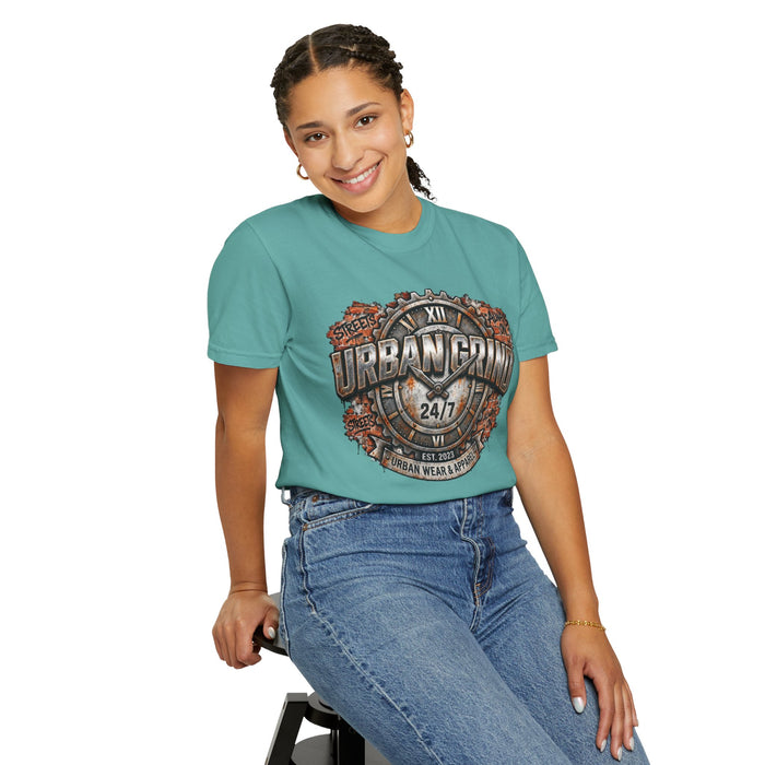 Urban Grind 24/7 Graphic T-Shirt — Industrial Motorcycle Streetwear Tee