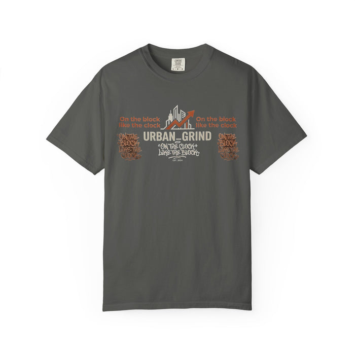 Urban Grind T-Shirt — "On the Block, Like the Clock" Streetwear Tee
