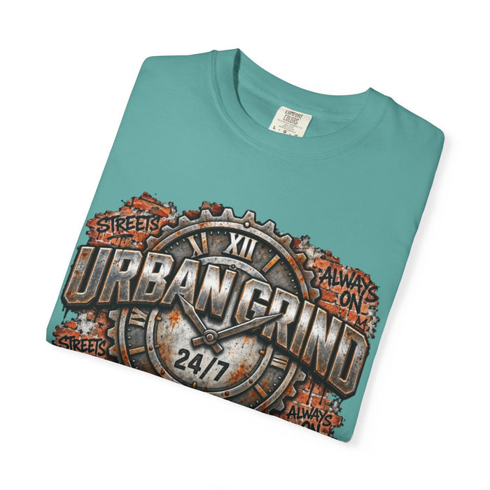 Urban Grind 24/7 Graphic T-Shirt — Industrial Motorcycle Streetwear Tee