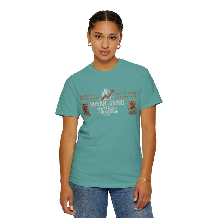 Urban Grind T-Shirt — "On the Block, Like the Clock" Streetwear Tee
