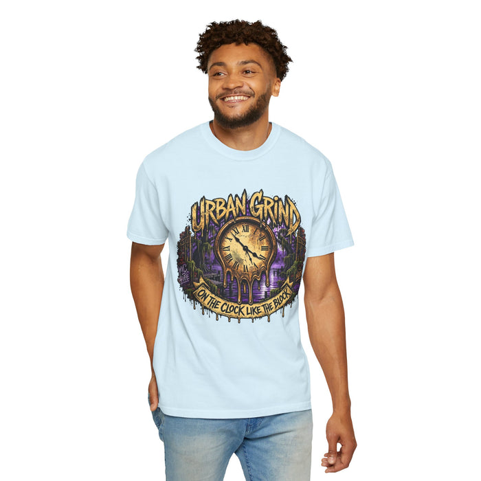 Urban Grind Graphic Tee — "On the Clock Like the Boss" Streetwear T-Shirt