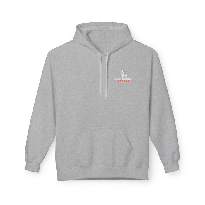 On the Clock Hoodie — Retro Clockhouse Workwear Pullover
