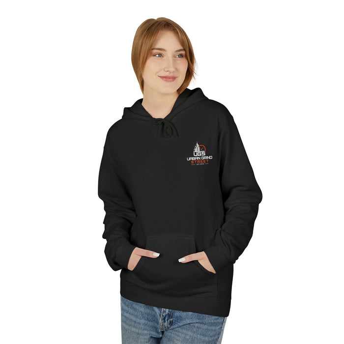 On the Clock Hoodie — Retro Clockhouse Workwear Pullover