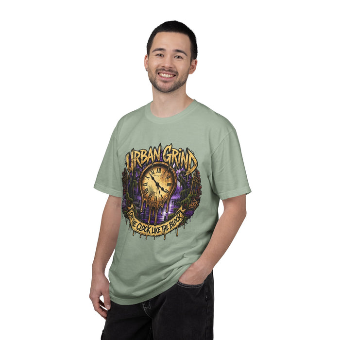 Urban Grind Graphic Tee — "On the Clock Like the Boss" Streetwear T-Shirt
