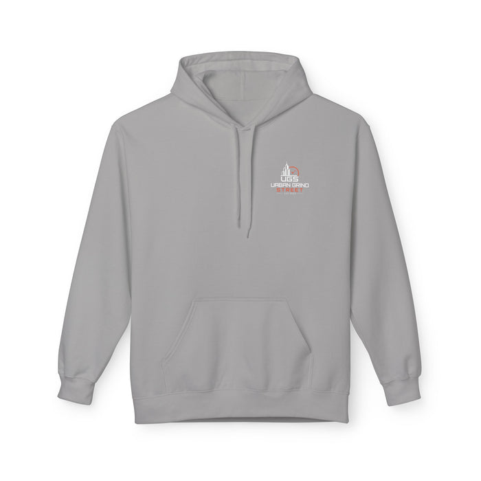 On the Clock Hoodie — Retro Clockhouse Workwear Pullover