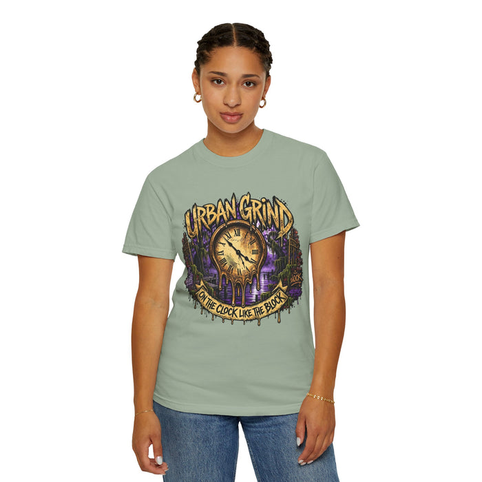 Urban Grind Graphic Tee — "On the Clock Like the Boss" Streetwear T-Shirt