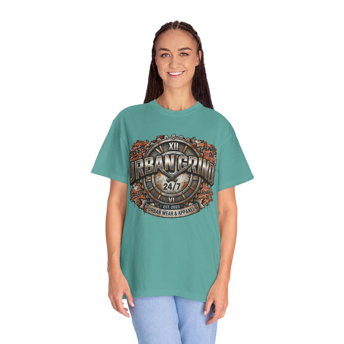 Urban Grind 24/7 Graphic T-Shirt — Industrial Motorcycle Streetwear Tee