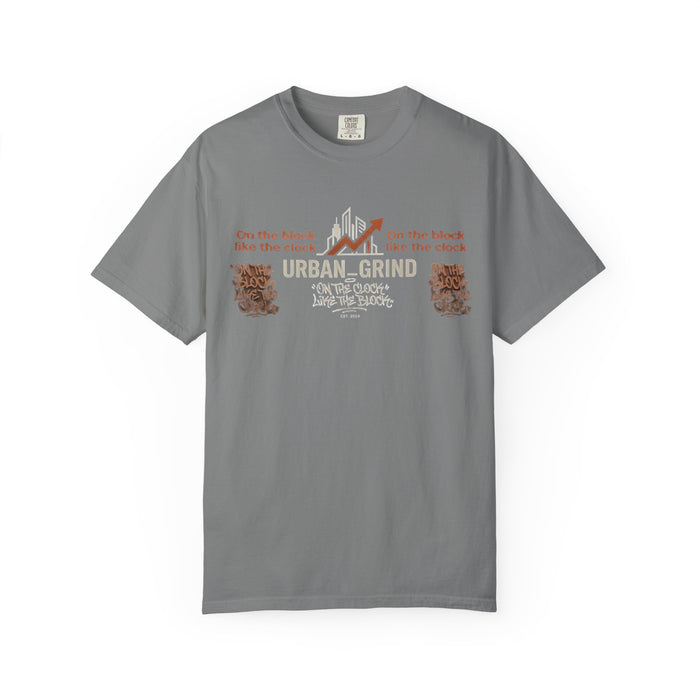Urban Grind T-Shirt — "On the Block, Like the Clock" Streetwear Tee