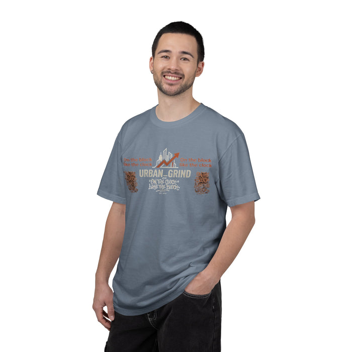 Urban Grind T-Shirt — "On the Block, Like the Clock" Streetwear Tee