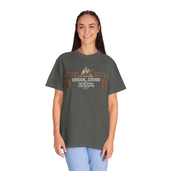 Urban Grind T-Shirt — "On the Block, Like the Clock" Streetwear Tee