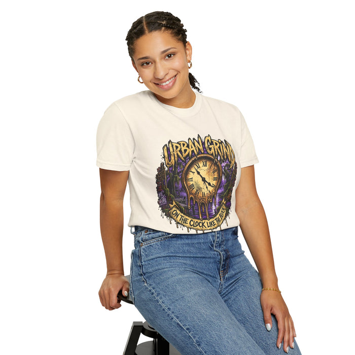 Urban Grind Graphic Tee — "On the Clock Like the Boss" Streetwear T-Shirt