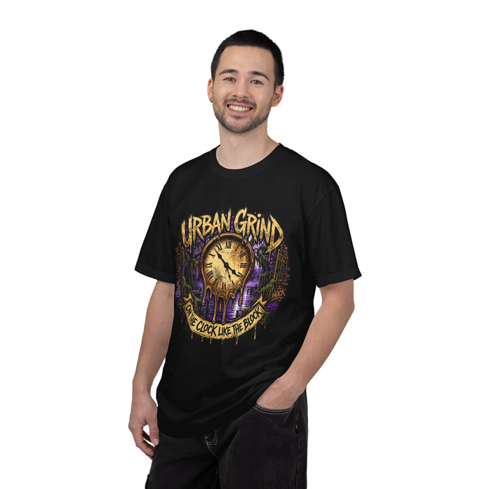 Urban Grind Graphic Tee — "On the Clock Like the Boss" Streetwear T-Shirt