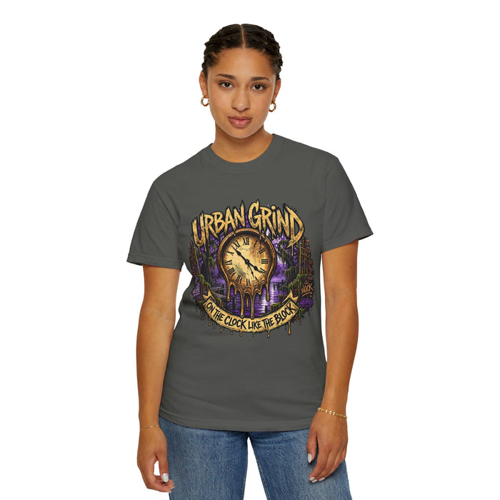 Urban Grind Graphic Tee — "On the Clock Like the Boss" Streetwear T-Shirt
