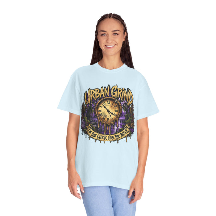 Urban Grind Graphic Tee — "On the Clock Like the Boss" Streetwear T-Shirt