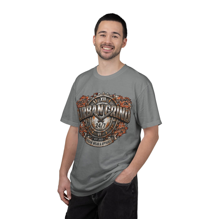 Urban Grind 24/7 Graphic T-Shirt — Industrial Motorcycle Streetwear Tee