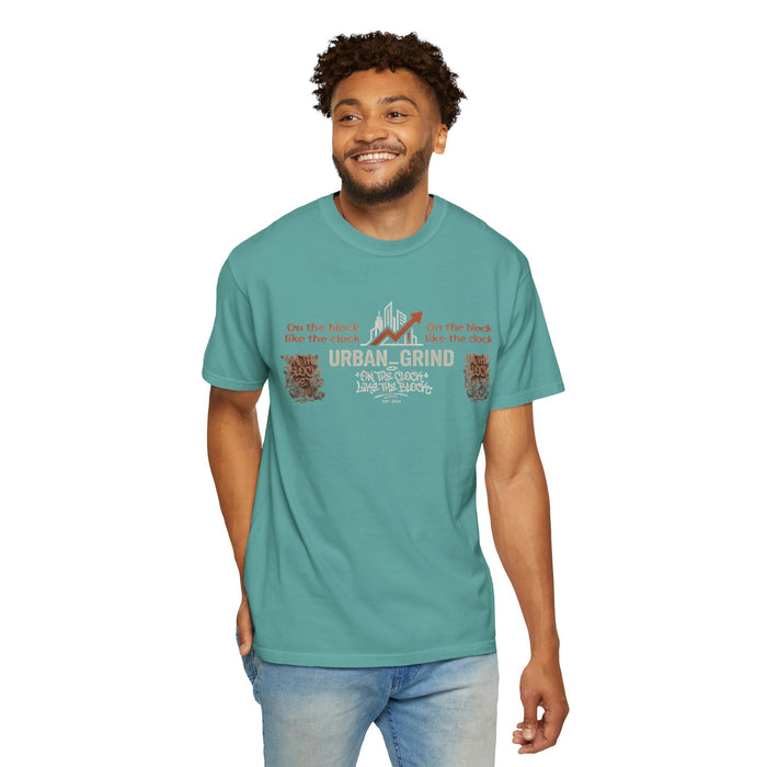 Urban Grind T-Shirt — "On the Block, Like the Clock" Streetwear Tee