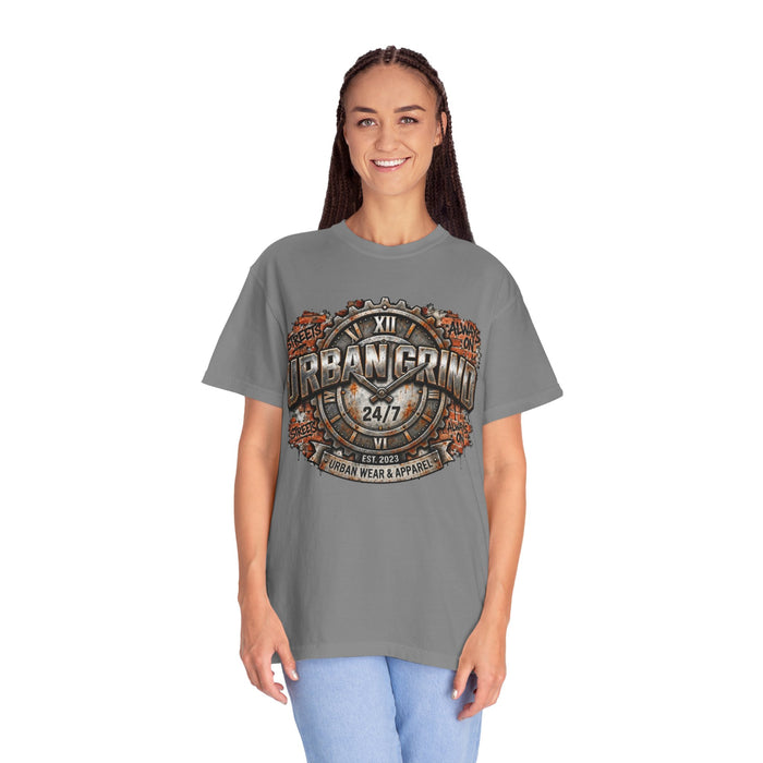 Urban Grind 24/7 Graphic T-Shirt — Industrial Motorcycle Streetwear Tee