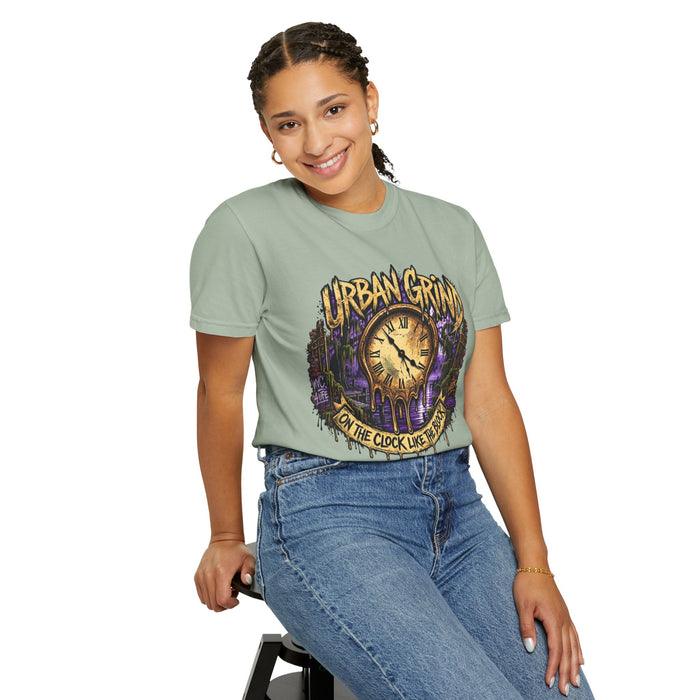 Urban Grind Graphic Tee — "On the Clock Like the Boss" Streetwear T-Shirt