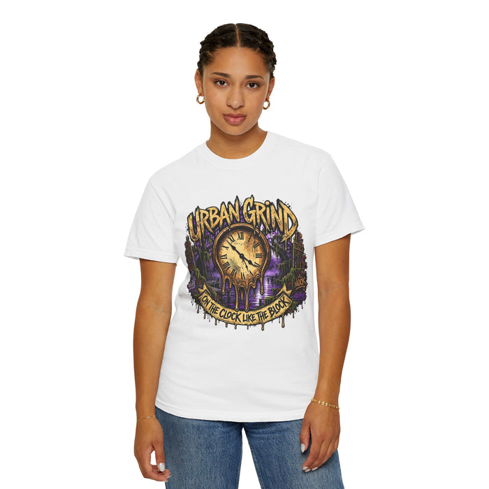 Urban Grind Graphic Tee — "On the Clock Like the Boss" Streetwear T-Shirt
