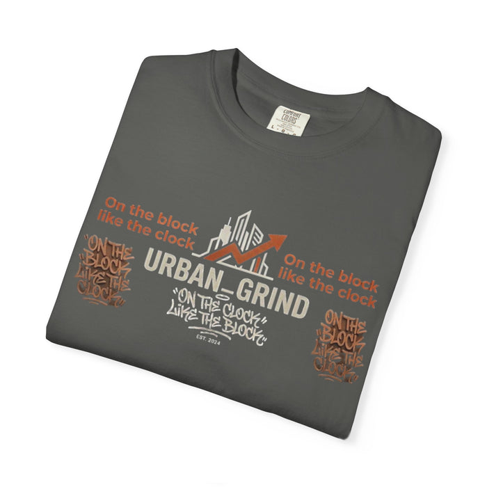 Urban Grind T-Shirt — "On the Block, Like the Clock" Streetwear Tee