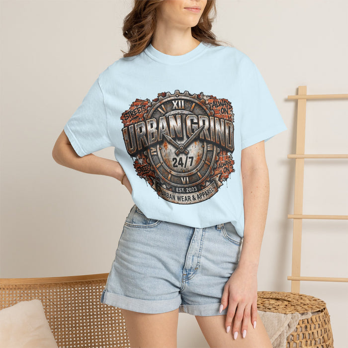 Urban Grind 24/7 Graphic T-Shirt — Industrial Motorcycle Streetwear Tee
