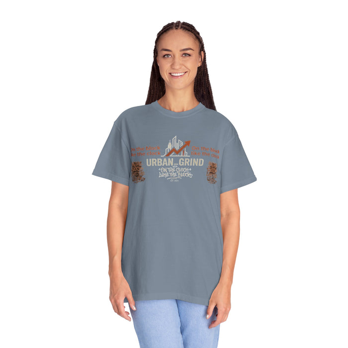 Urban Grind T-Shirt — "On the Block, Like the Clock" Streetwear Tee