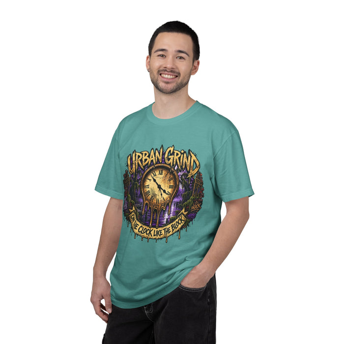 Urban Grind Graphic Tee — "On the Clock Like the Boss" Streetwear T-Shirt