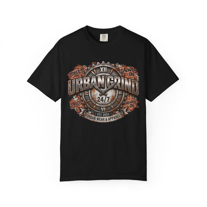Urban Grind 24/7 Graphic T-Shirt — Industrial Motorcycle Streetwear Tee
