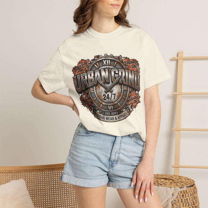 Urban Grind 24/7 Graphic T-Shirt — Industrial Motorcycle Streetwear Tee