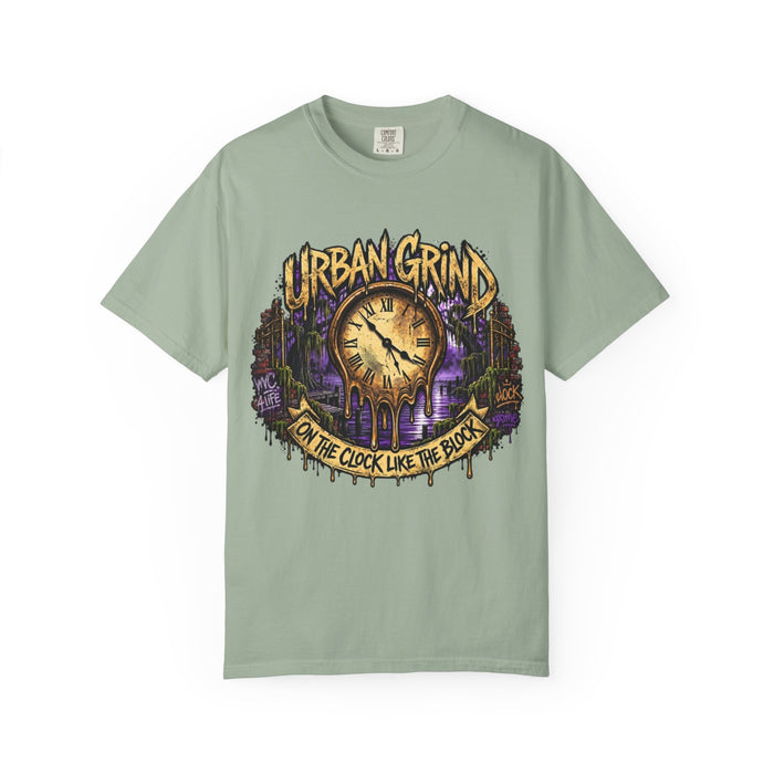 Urban Grind Graphic Tee — "On the Clock Like the Boss" Streetwear T-Shirt