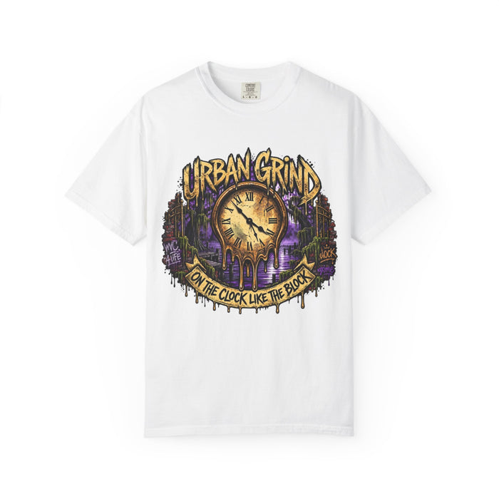 Urban Grind Graphic Tee — "On the Clock Like the Boss" Streetwear T-Shirt