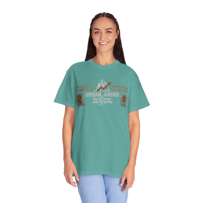 Urban Grind T-Shirt — "On the Block, Like the Clock" Streetwear Tee