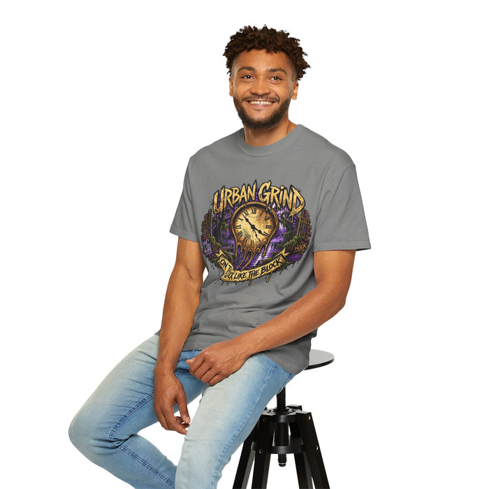 Urban Grind Graphic Tee — "On the Clock Like the Boss" Streetwear T-Shirt