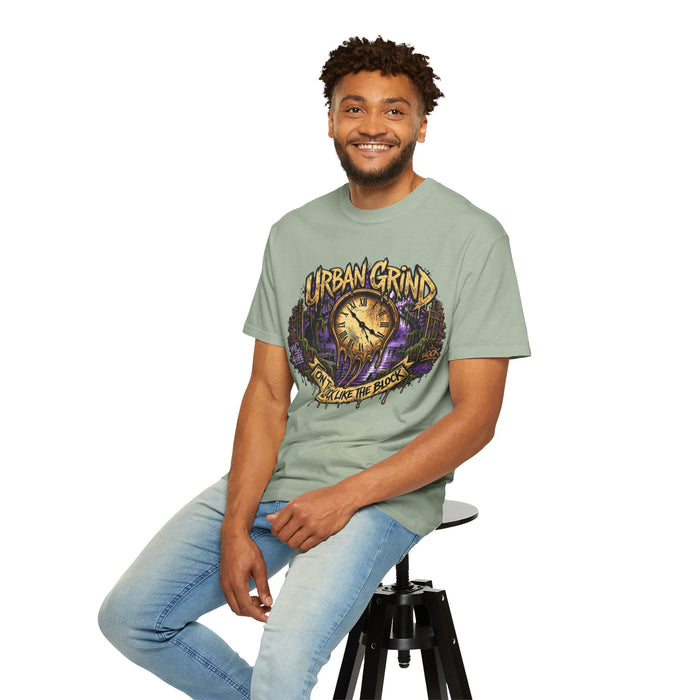 Urban Grind Graphic Tee — "On the Clock Like the Boss" Streetwear T-Shirt