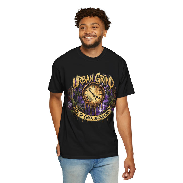 Urban Grind Graphic Tee — "On the Clock Like the Boss" Streetwear T-Shirt