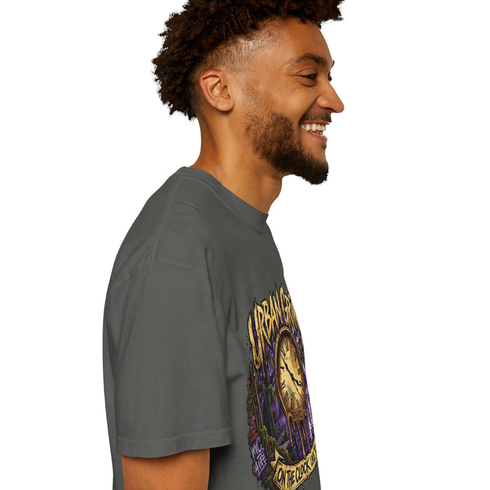 Urban Grind Graphic Tee — "On the Clock Like the Boss" Streetwear T-Shirt