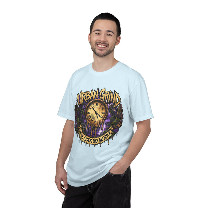 Urban Grind Graphic Tee — "On the Clock Like the Boss" Streetwear T-Shirt