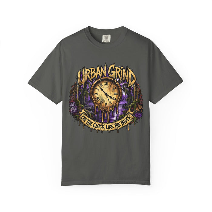 Urban Grind Graphic Tee — "On the Clock Like the Boss" Streetwear T-Shirt