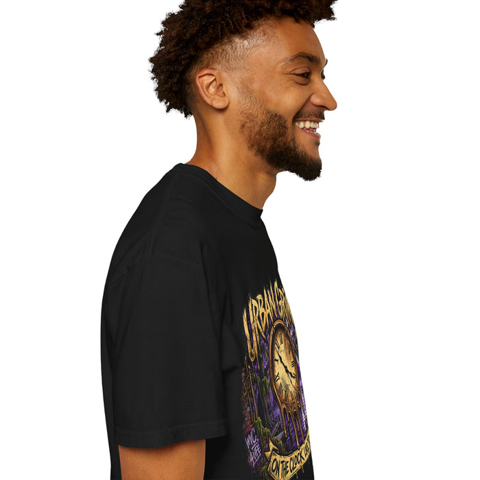 Urban Grind Graphic Tee — "On the Clock Like the Boss" Streetwear T-Shirt