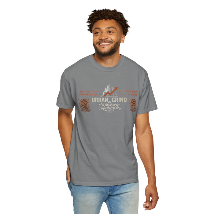 Urban Grind T-Shirt — "On the Block, Like the Clock" Streetwear Tee