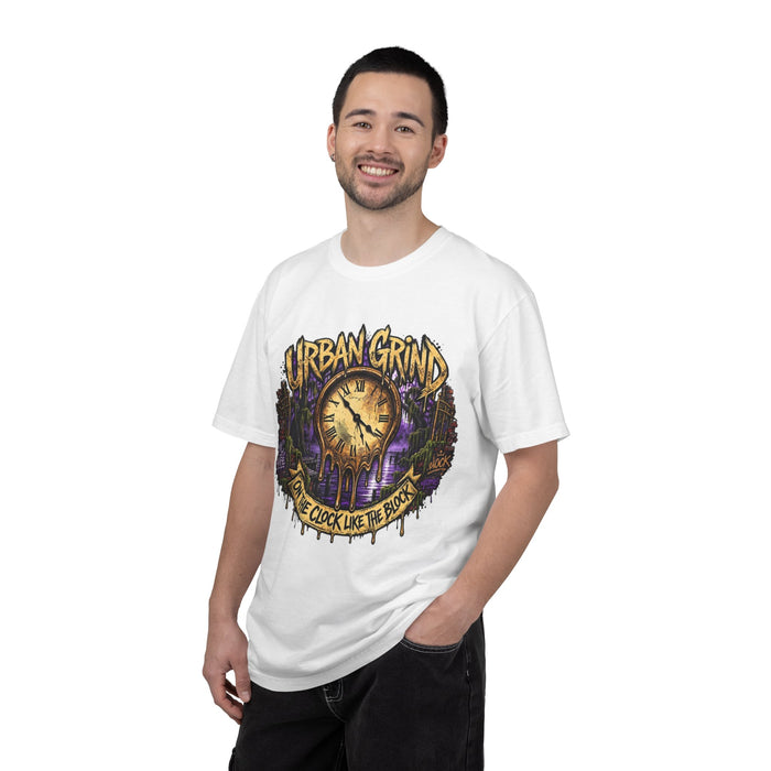Urban Grind Graphic Tee — "On the Clock Like the Boss" Streetwear T-Shirt
