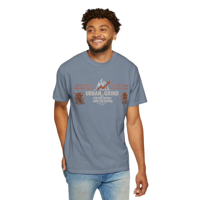 Urban Grind T-Shirt — "On the Block, Like the Clock" Streetwear Tee
