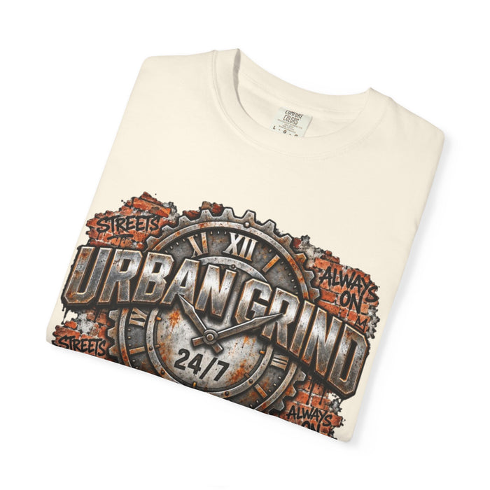 Urban Grind 24/7 Graphic T-Shirt — Industrial Motorcycle Streetwear Tee