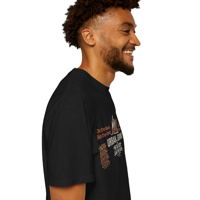 Urban Grind T-Shirt — "On the Block, Like the Clock" Streetwear Tee